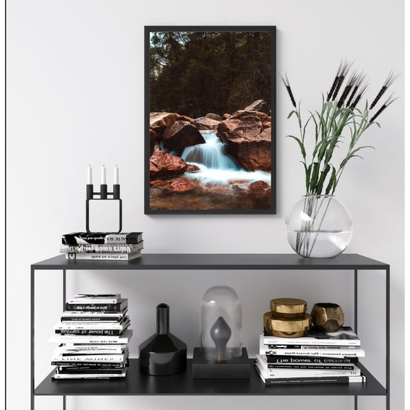 Merced River in Yosemite National Park, USA Waterfall Wall Art Design - Picture 3 of 9